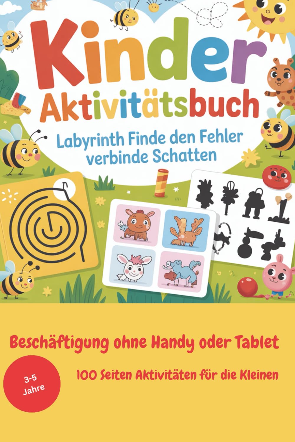 Aktivitätenbuch für Kids: Kreatives Spielen
