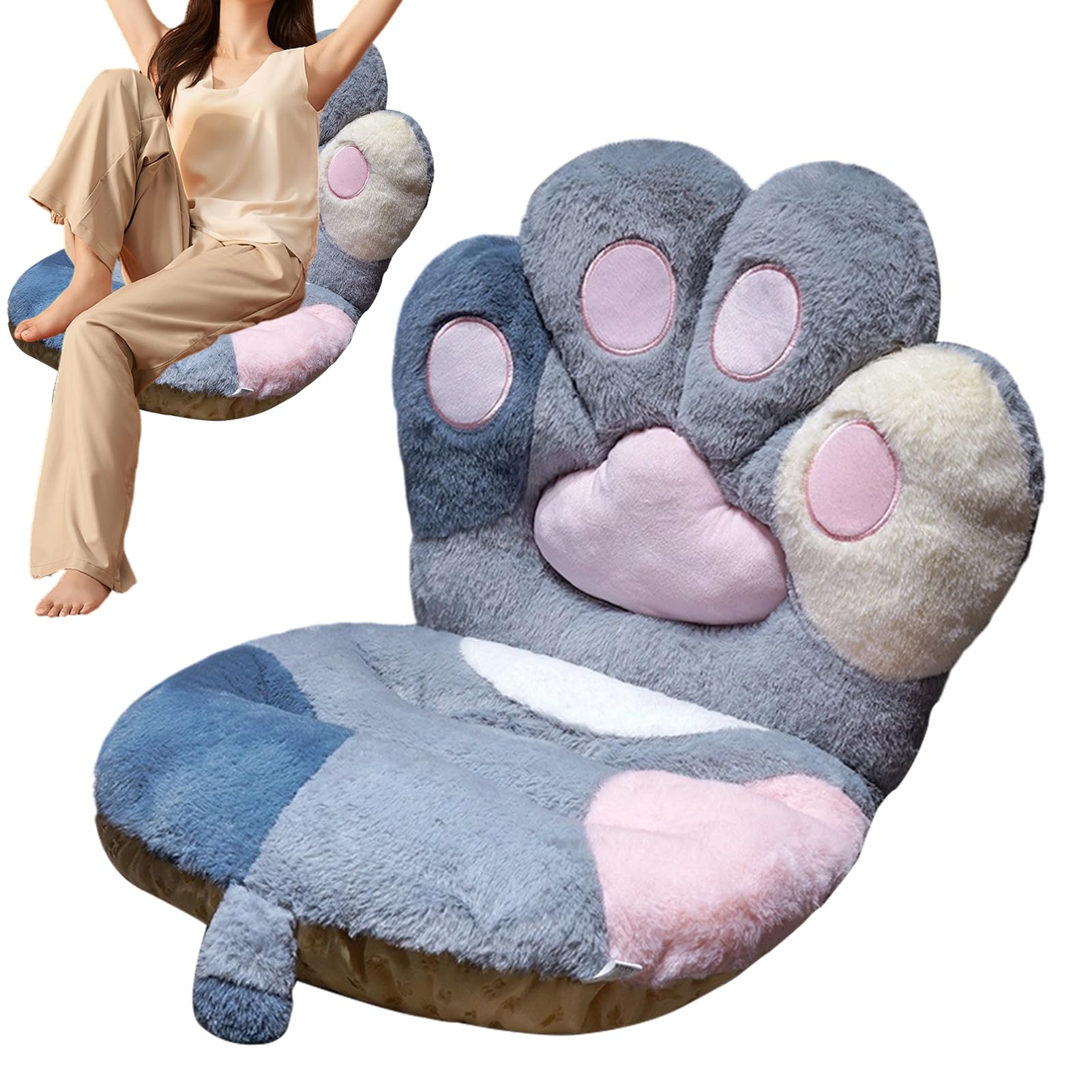 Coussin de fauteuil d'ordinateur grand modèle pour éliminer la fatigue assise