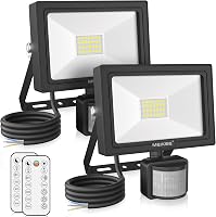 MEIKEE 25W LED Reflektor Mozgásérzékelővel - 2100 Lumen, IP66 Vízálló, Távirányítós, 3 Üzemmód, Állítható Fényerő, Kültéri Lámpa Kerthez, Ga 1