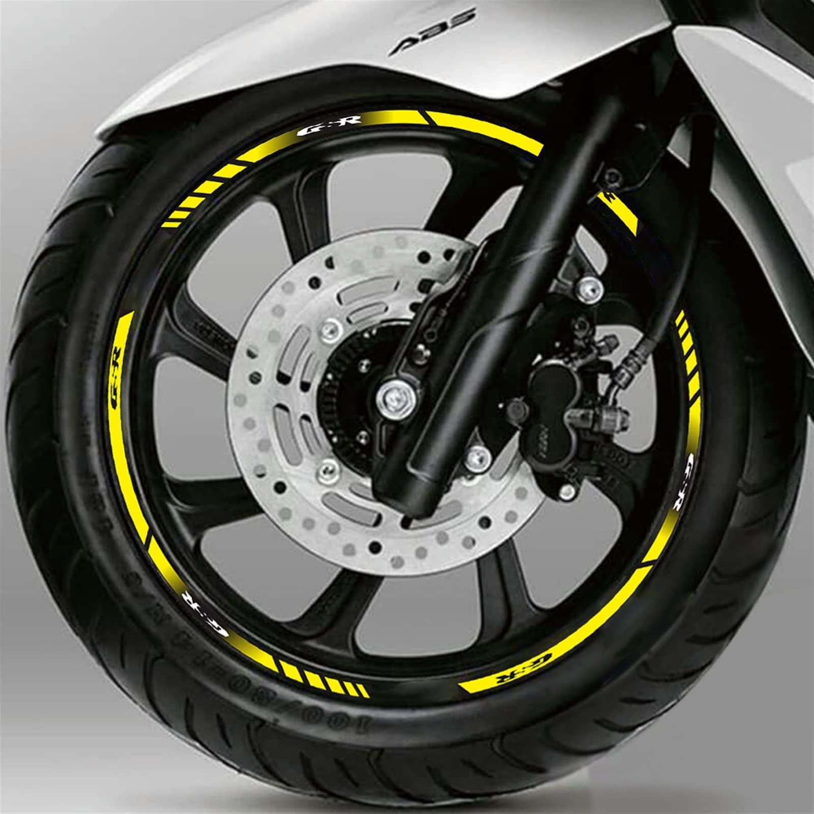 4 Adesivi Per Serbatoio BMW S1000RR - Design Tricolore - Foto 9