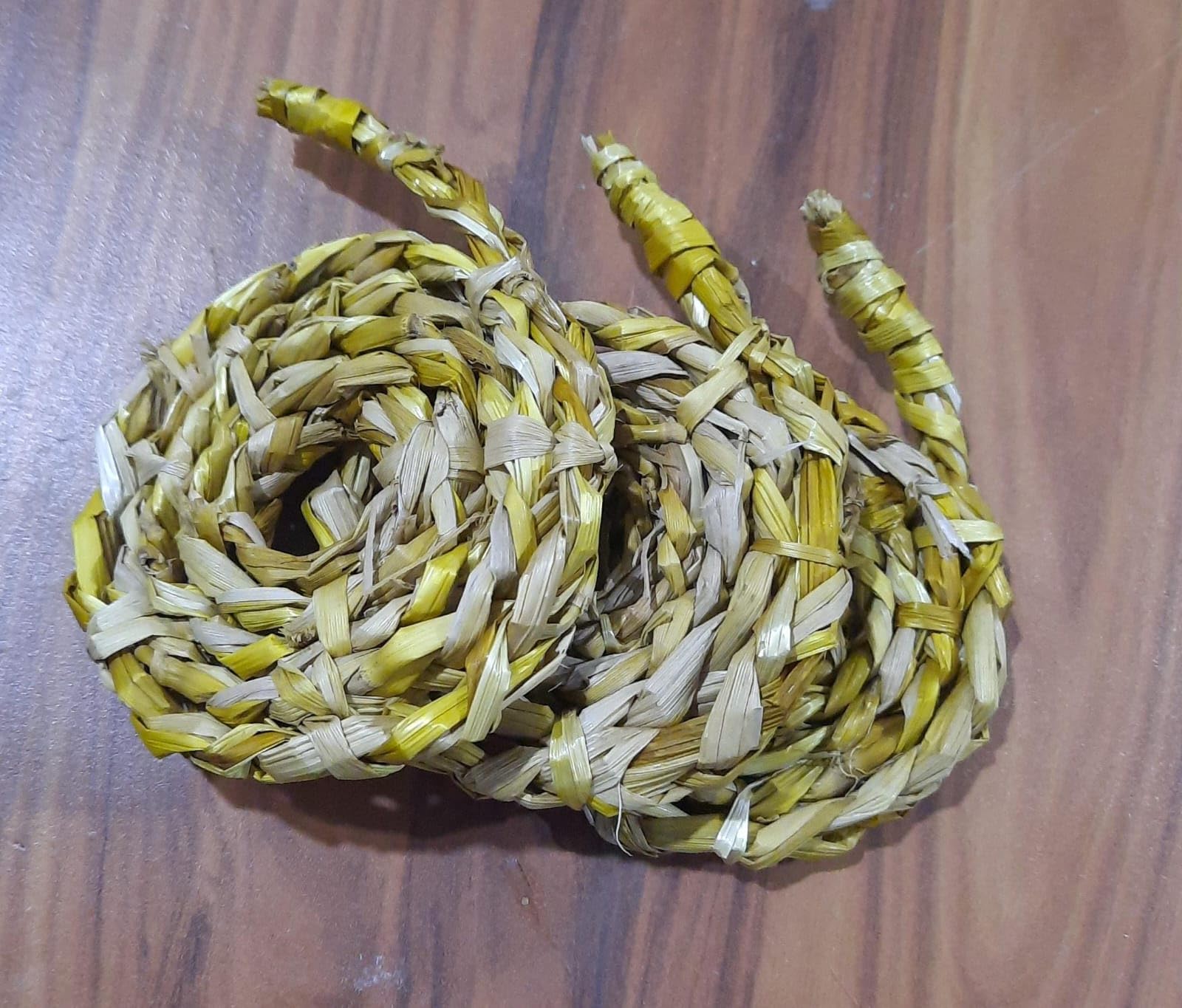 Gachwala Pure Hay Chew Toy for Rabbits & Small Pets | Handcrafted, Natural Fiber Treat for Digestive Health & Dental Care | Safe & Engaging Chewable Toy-image-32
