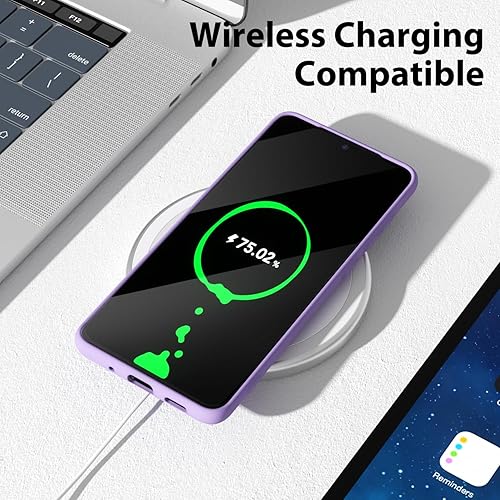 Miniatura 7 de oakxco Funda de silicona líquida para Samsung Galaxy S20 Plus, bonita funda delgada y delgada de goma suave de TPU para mujeres y niñas, protección