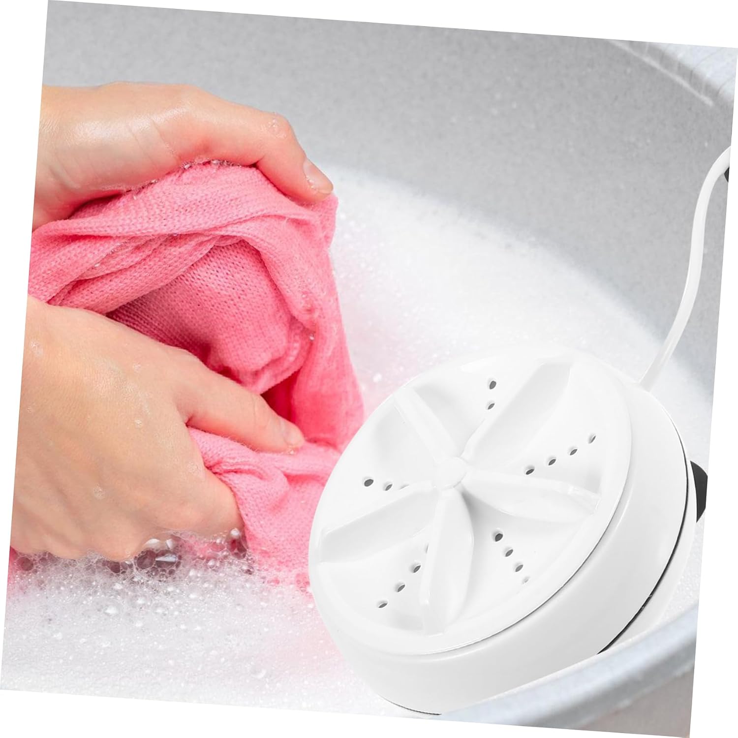 Portable Usb-powered Mini Washing Machine for Efficient Laundry Compact Lightweight for and Cleaning for Clothes Socks and Underwear