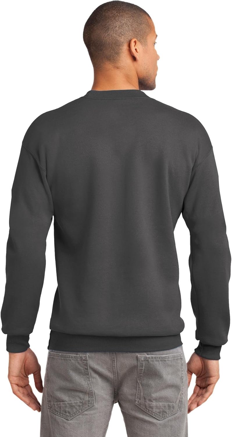 Port & Company Men's Tall Ultimate Crewneck Sweatshirt at  Men’s Clothing store