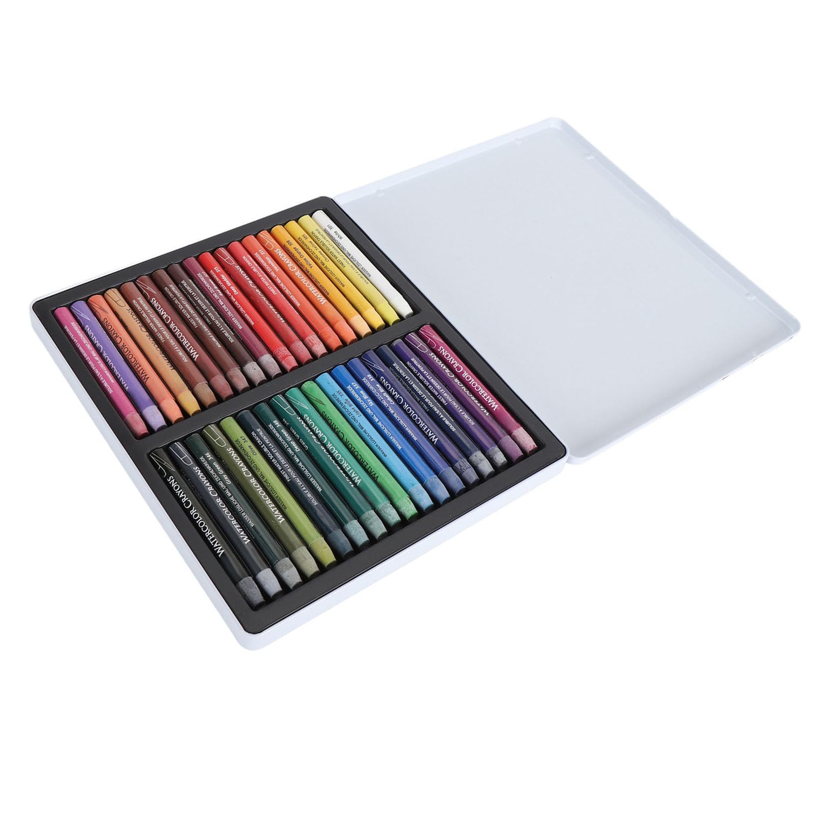 CHICIRIS Aquarellstift-Set, Professionelle, Tragbare, Seidig Wasserlösliche Buntstiftstifte für Künstler Jeden Alters – 12/24/36-teilig (36 Farben)