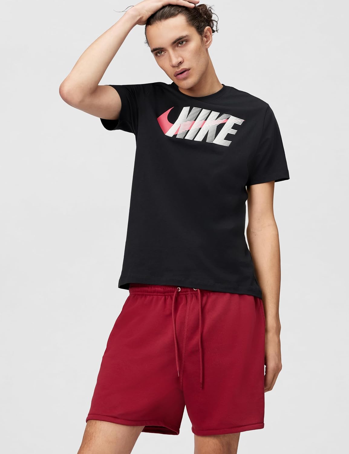 Nike Men's Sportswear Swoosh Block 2 T-Shirt