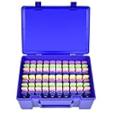 Flash Drive Case USB Memory Stick SD Card Storage Organizer- Holds 134pcs Thumb Drive Electronic Accessories Holder for Sandisk/for Samsung/for Inland/for PNY/for Netac (Blue)