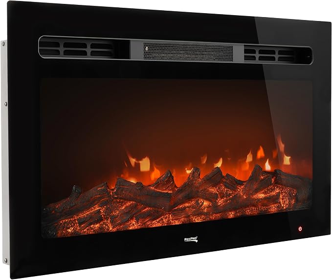 RecPro 26" RV Recessed Electric Fireplace