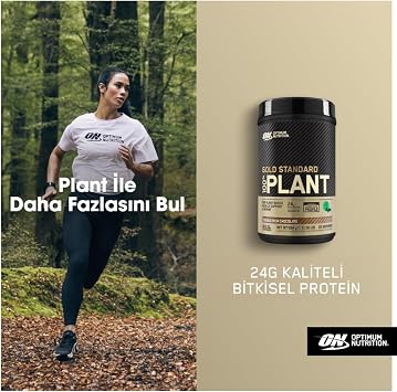 Optimum Nutrition Gold Standard 100% Plant - Chocolate Flavour 684g 19 Servings - ON Vegan Protein Powder with Pea & Rice Protein No SOYA
