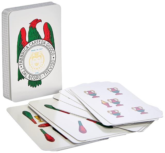Foto 2 de 4 de Dal Negro 10072 - Siciliane Italia - Juego de Cartas regionales, Estuche Rojo