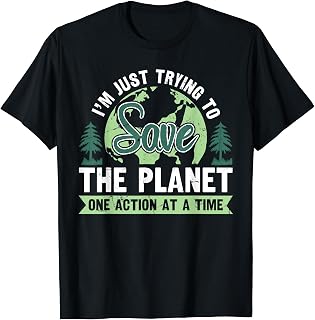 Sustainable Fashion Enthusiast Earth Day Meme Quote T-Shirt