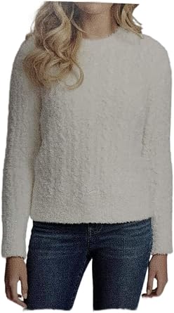 Jessica Simpson Ladies' Mollie Crewneck Long Sleeves Sweater
