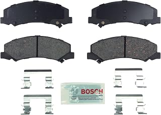 BOSCH BE1159H Blue Ceramic Disc Brake Pad Set with Hardware - Front
