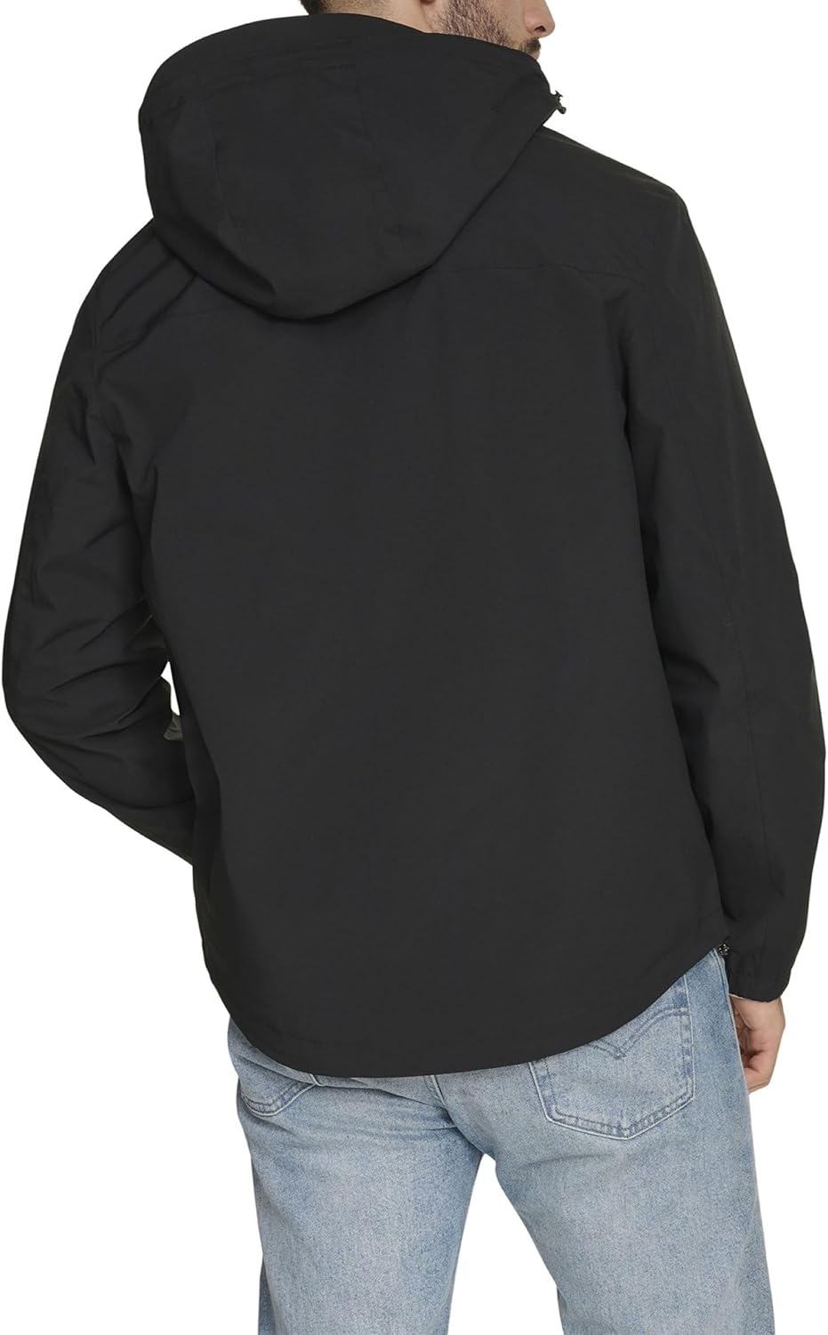 Levi's Men's Hooded Waterproof Arctic Cloth Rain Jacket - Image 4