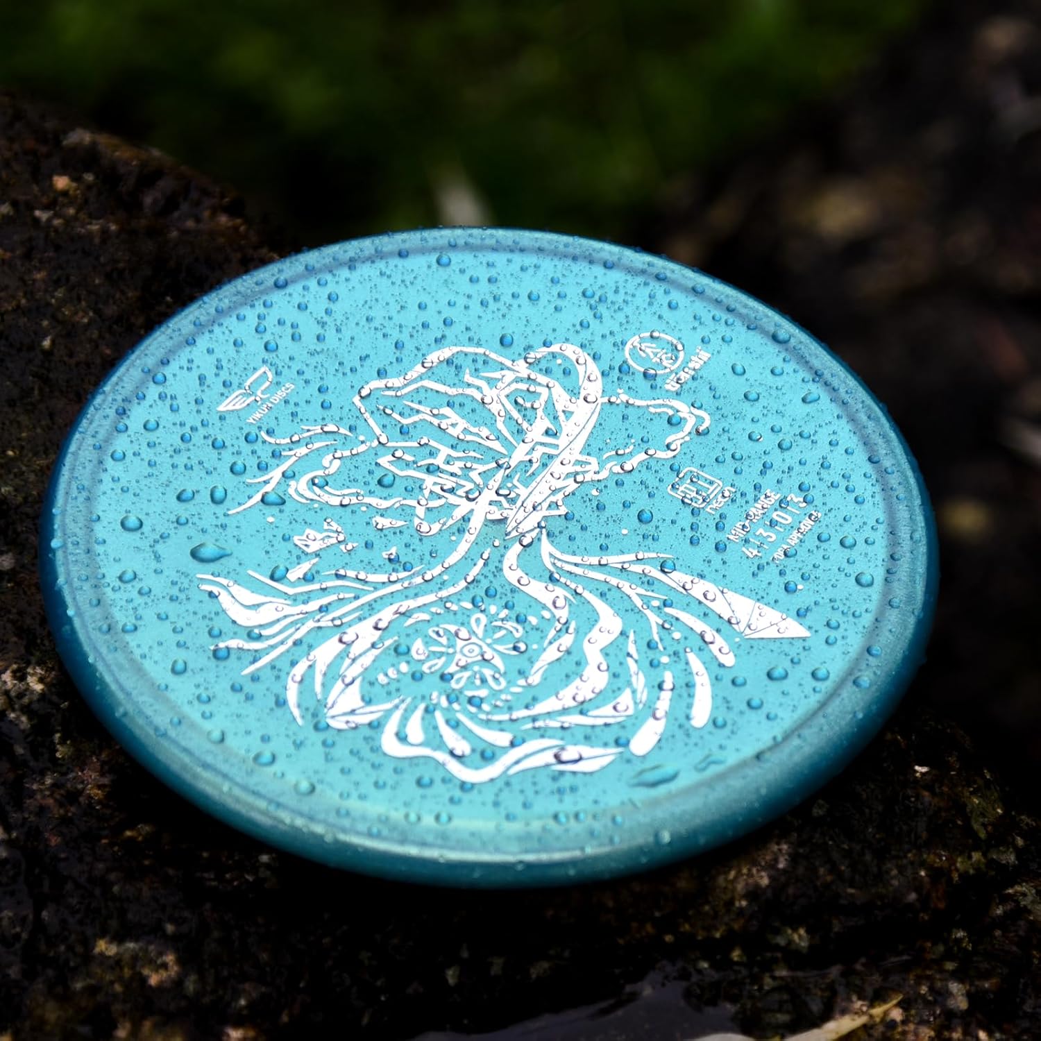 Yikun Midrange Disc Golf Discs|Pro Worlds 2025 Limited Edition|Overstable Mid-Range Discs Golf 170-176g| Technical Approach Disc for Wooded Courses in Premium Plastic