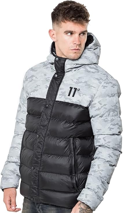 11 degrees strike puffer jacket