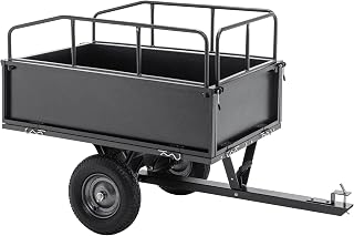 600LBS Heavy Duty Steel Dump Cart