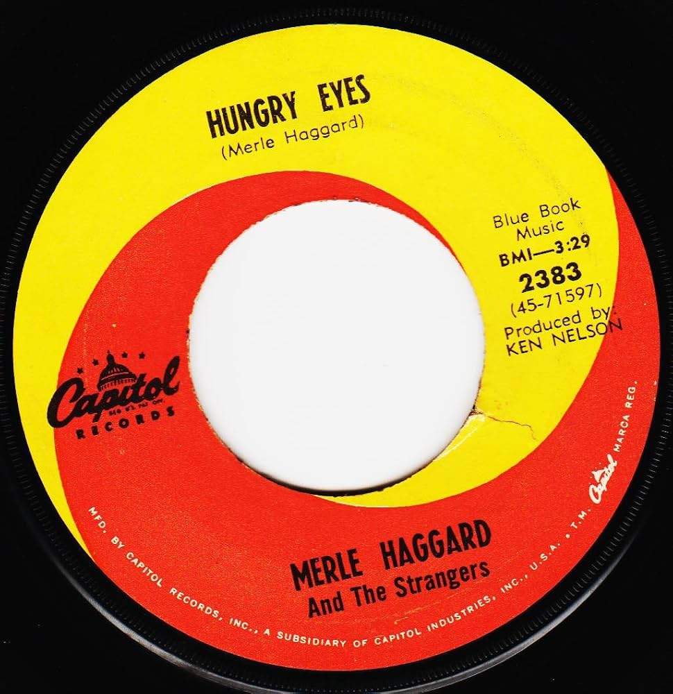 MERLE HAGGARD AND THE STRANGERS, CAPITOL 2383, 45 Vinyl, MERLE