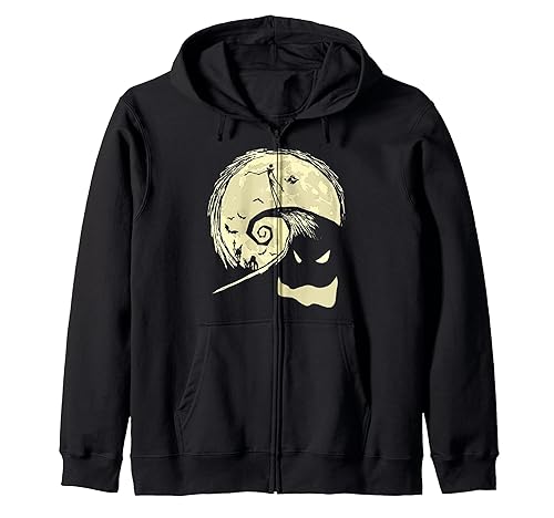 The Nightmare Before Christmas Jack and Oogie Boogie Zip Hoodie