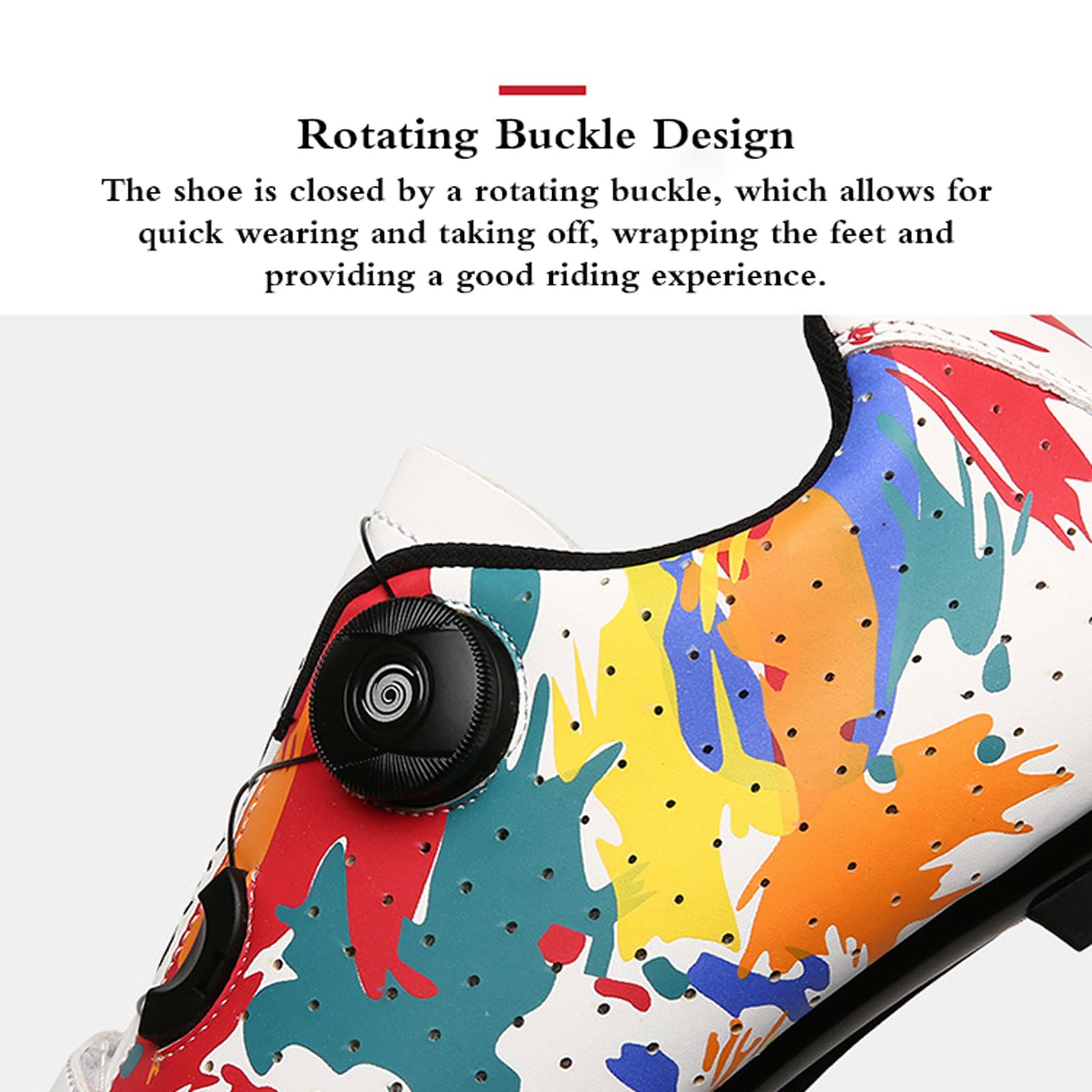 Scarpe Ciclismo Uomo,Scarpe Ciclismo,Scarpe da Bicicletta,Scarpe da Ciclismo Uomo Strada,Scarpe da Bicicletta Traspiranti,Adatto per Ciclismo Indoor,Strada all'aperto,Mountain Bike.