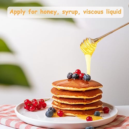 Miniatura 4 de Tapa para tarro Mason con dispensador de miel, 1 tapa de enlatado de boca regular y anillo para frascos de bola o Kerr, tapa de agitadores de miel