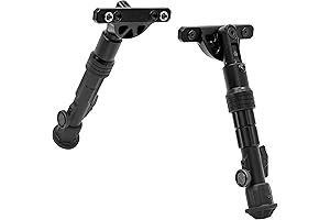 Leapers TL-BPDK01 Inc, UTG Recon Flex Bipod, Keymod, Black, 5.7"-8"