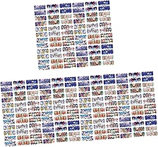 ABOOFAN 9 Conjuntos De Adesivos De Arte Para Unhas De Natal Adesivos Para Unhas De Boneco De Neve Decalques Para Unhas De Boneco De Neve Decoração De Natal Decalques De Arte Para Unhas