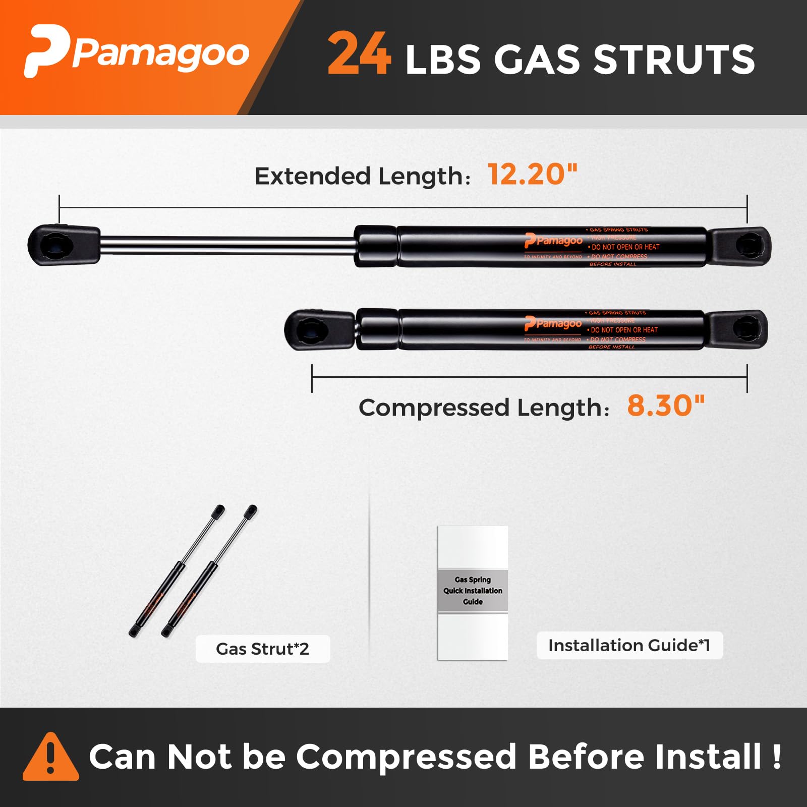 Leer Box Spring Snapklik.com : C16-03795 12 Inch 24 Lbs Gas Strut, 12