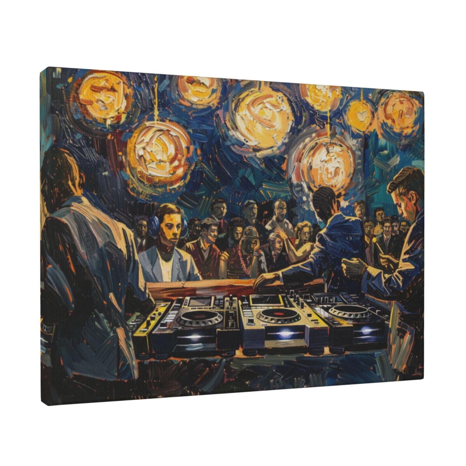 Amazon.com: MA6GE8DE Music Carnival Party & Dj Canvas Frameless
