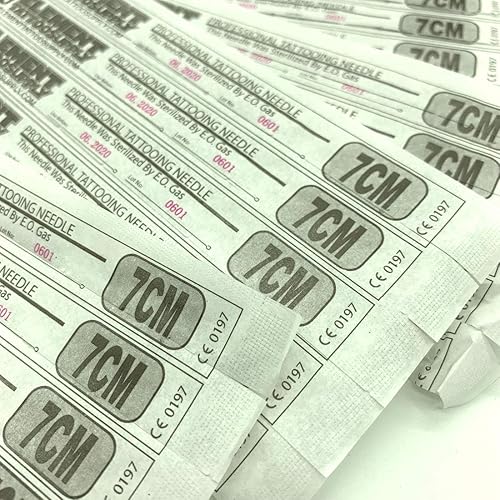 Miniatura 5 de ELEMENT TATTOO SUPPLY - Barra Larga - Agujas de Tatuaje - Curvo Mag - Magnum - Caja de 50 - Cónica Larga - Caja de 50 Pines 7CM