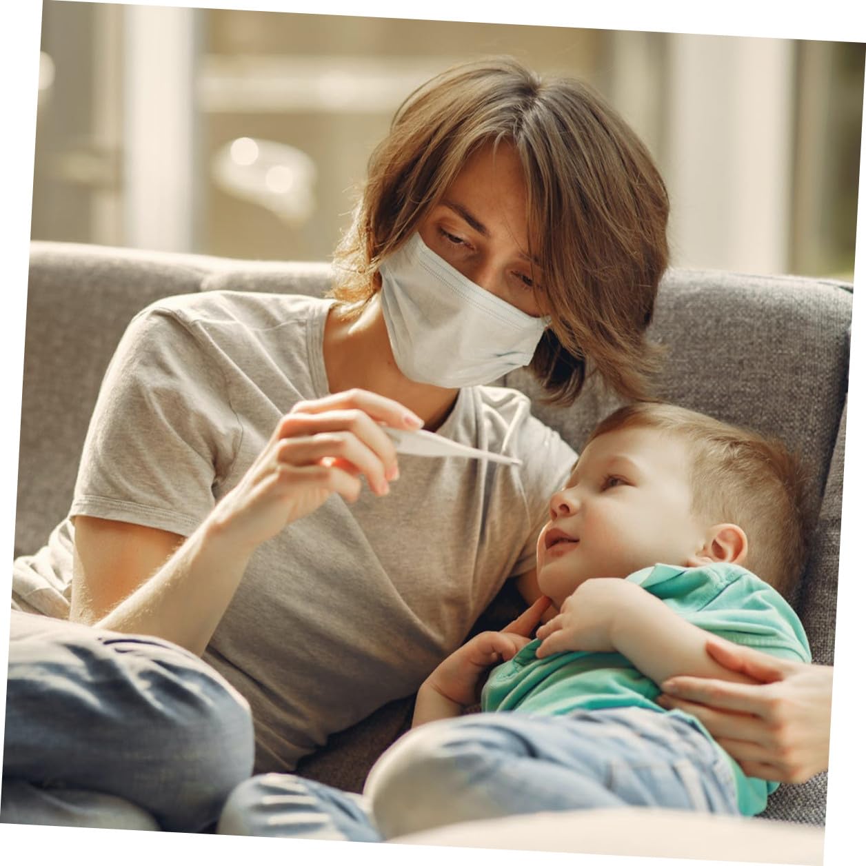 SECFOU Disposable Digital Protective Covers 200pcs Thin Film One-time Use Sleeves for Oral and Rectal Hygienic Probe Protectors for Home