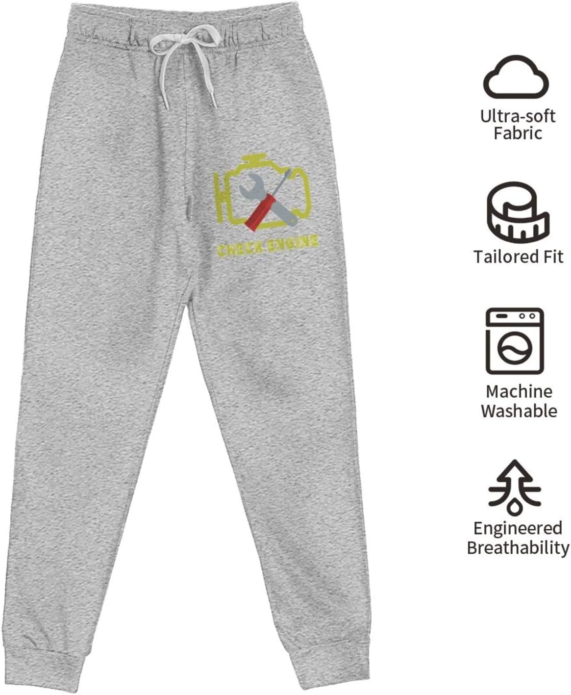Men's Long Pants Athletic Running Pants Lightweight Quick Dry Gym Sports Pants