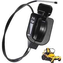 51" 746p06891 Throttle Choke Cable Fit for Cub Cadet ZT1-42 ZT1-46 ZT1-50 ZT1-54 ZT2-60 ZTS1-42 ZTS1-46 ZTS1-50 ZTS2-50 ZTS2-54 ZTS2-60 KH FAB Lawn Mover Engine New Upgraded Replace 746-06891