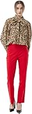 Women’s Super Stretch Straight Fit Comfy Pull-On Business Casual Pants