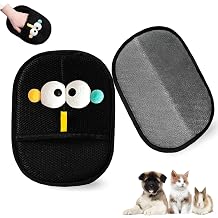 Pet Hair Remover Glove, 2PCS Upgraded Magic Brush Electrostatic Mitt for Dogs & Cats, Pet Hair Removal Glove Tool for Furniture, Car Seat, Clothes, Couches, Carpet, Laundry