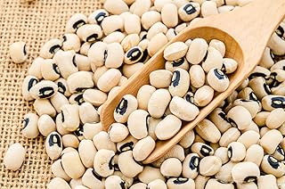 SoleilFOOD 2kg schwarze Augenbohnen Schwarzaugenbohnen Bohnen Augenbohnen Hülsenfrüchte Black Eye Beans feinste Qualität