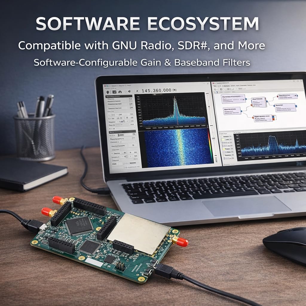 Amazon.com: Software Defined Radio, 1MHz to 6GHz Software Defined