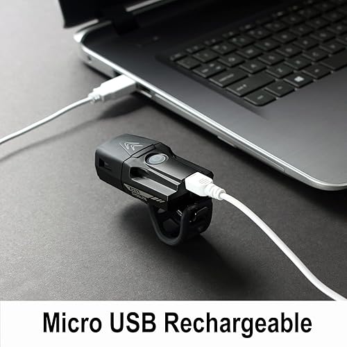 Miniatura 8 de Cygolite Zot - Luz de bicicleta de 450 lúmenes, 5 modos nocturnos y 2 diurnos, diseño elegante y duradero, resistente al agua IP67, montaje flexible