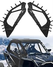 StarknightMT RZR PRO XP Soft Upper Doors, 3rd Gen Upgraded Zippers RZR Cab Enclosures Upper Windows Compatible with Polaris RZR PRO XP/Turbo R/PRO S 2020 2021 2022 2023 2024 2025#2884664