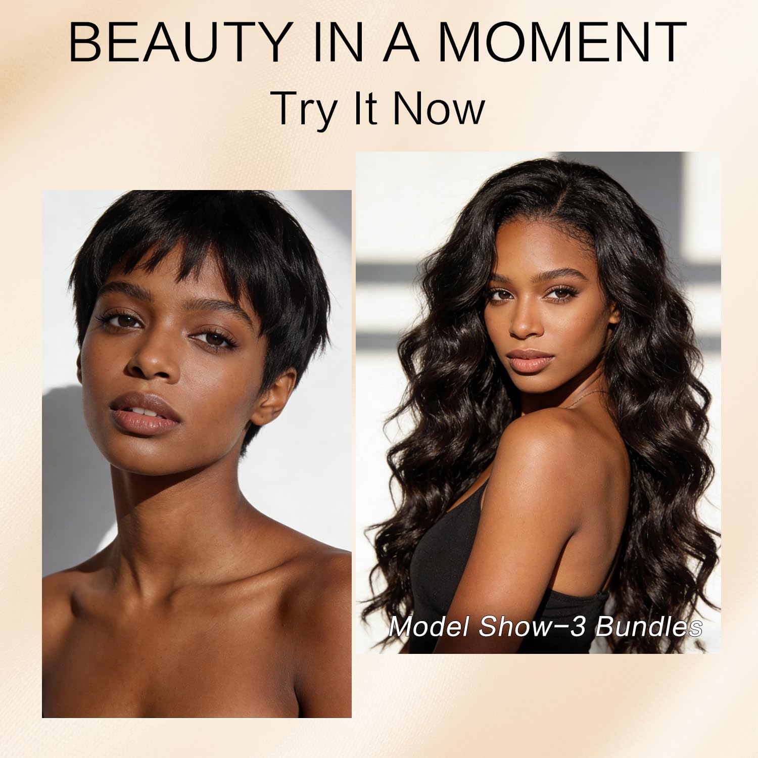 Human Hair 3 Bundles Human Hair Raw Body Wave Hair Bundles,100% Unprocessed Full Head Brazilian Virgin Hair 16A Premium Bundles 24 26 28 Inch Natural Color