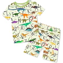 babee Reshinee Bamboo Viscose Toddler Animal Pajamas Boys Girls Kids Cool Short Summer 12M-8Y Snug fit Pjs Set 2pcs