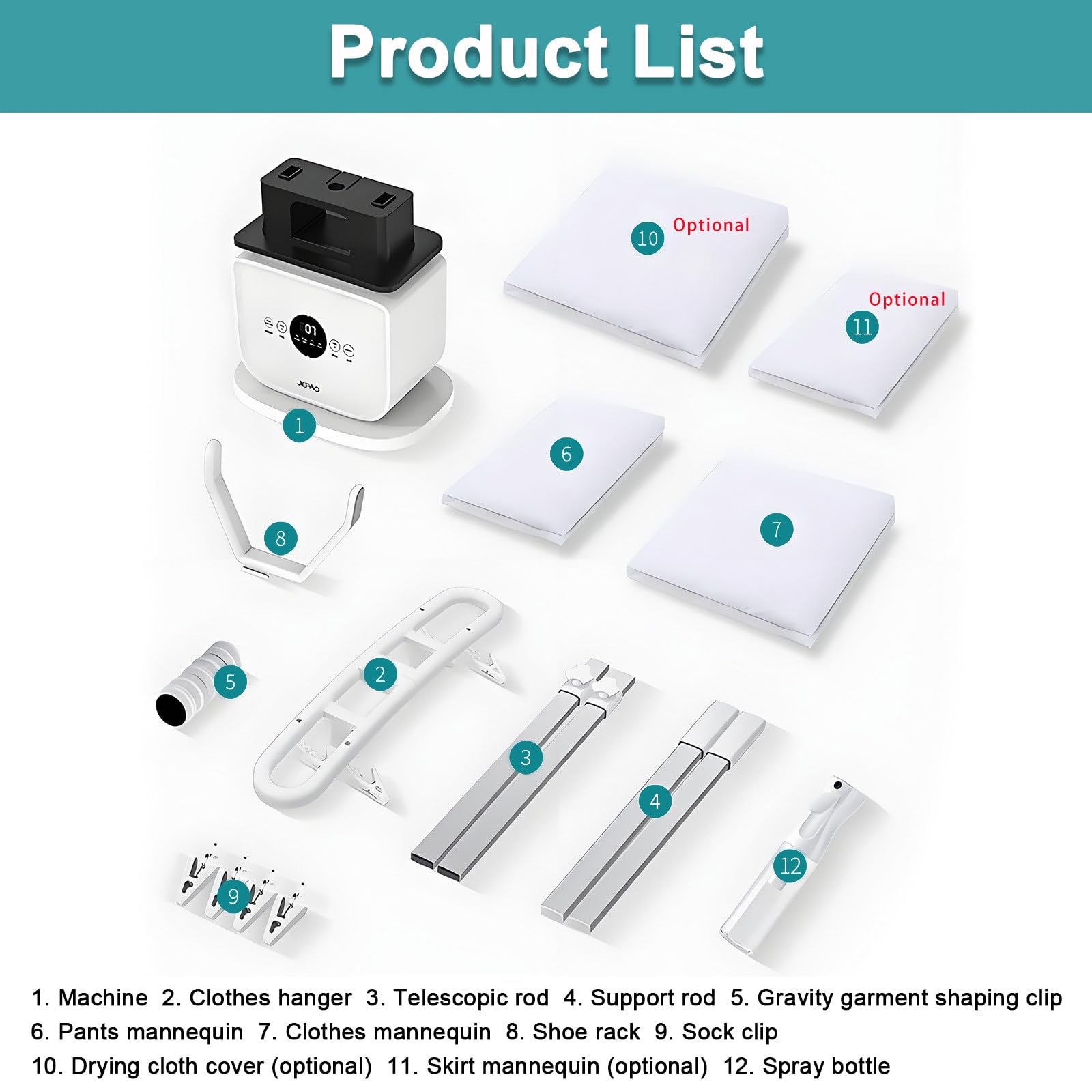 Planchador de Camisas y Maniqui Planchado con Cuidado Suave de Telas y Diseño Compacto para Planchar Camisas Pantalones y Calzado para Familias Modernas CombinationA
