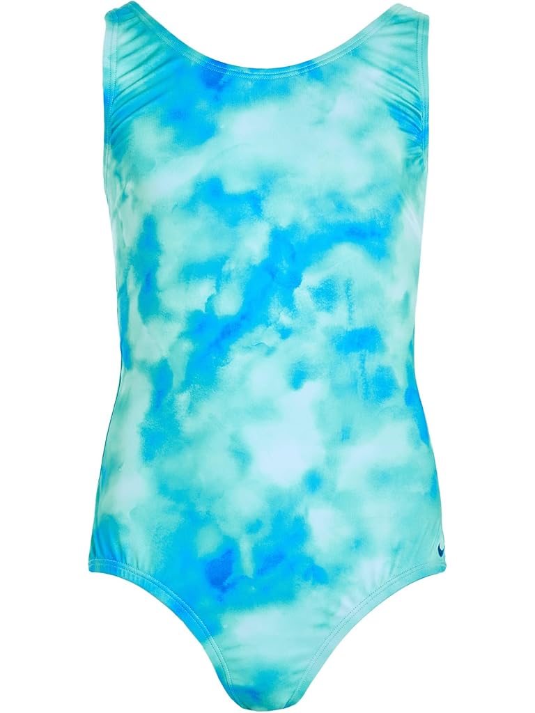 Blue Nike Aquatic Awe U-Back One Piece (Little Kid/Big Kid)