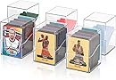 6 Pack Card Deck Boxes: Transparent Storage for TCG, MTG, YuGiOh, Sport Cards and O...