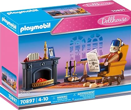 Playmobil 70897 Victorian Doll House Cozy Den