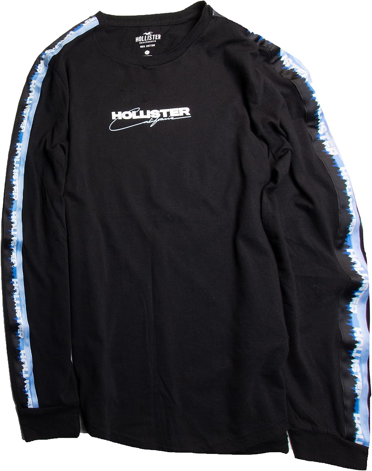 Hollister Mens Long Sleeve T-Shirt Tee 