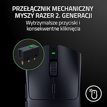 Razer Viper V3 Hyperspeed 4Kドングル付き Razer Viper V3 HyperSpeed - Myszki bezprzewodowe - Sklep