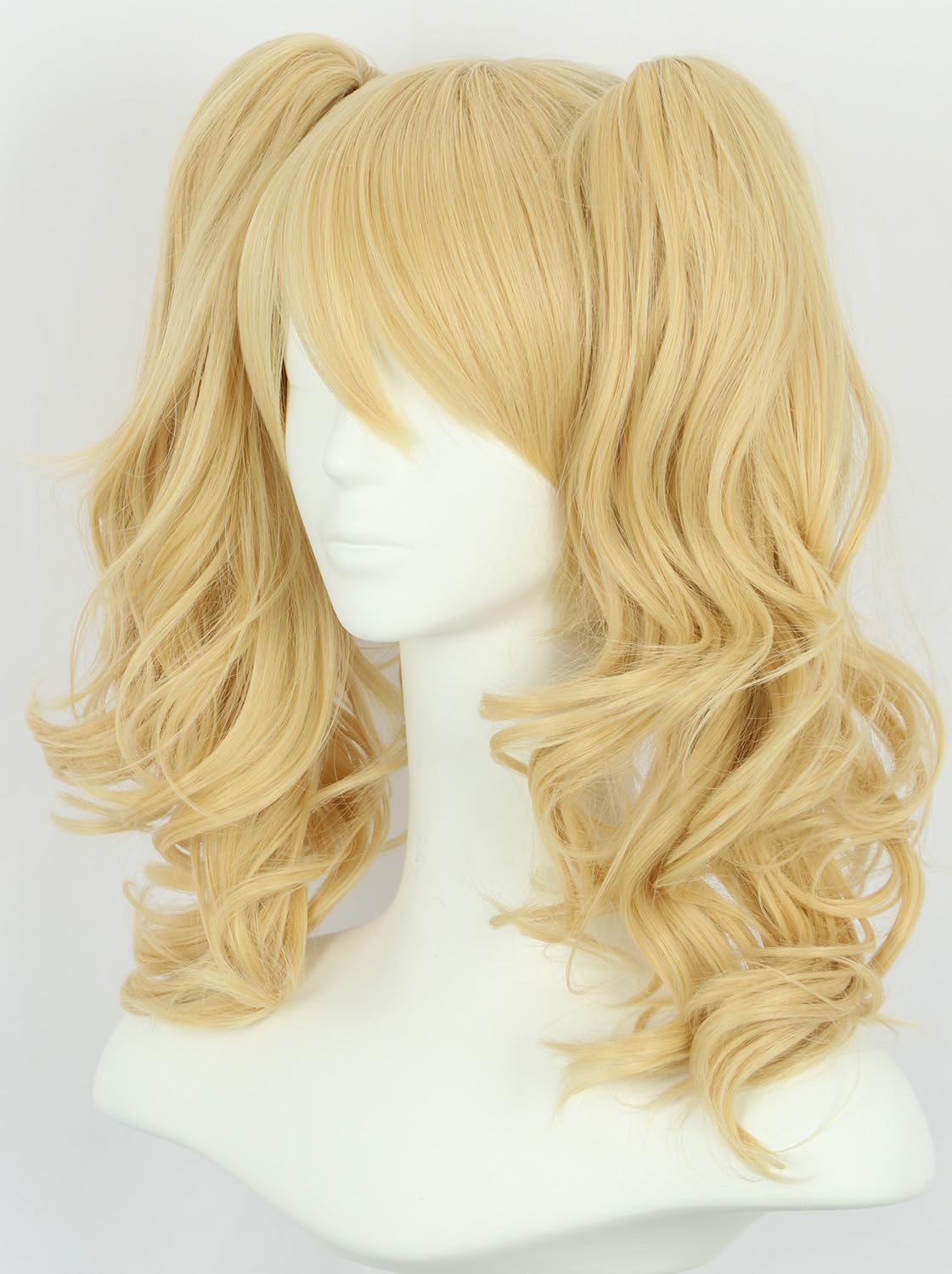Karlery Women's Long Ponytail Blonde Wig Lolita Clip In Thick Claw Drawstring Pigtail Wig for Halloween Costume Anime Cosplay - Image 2