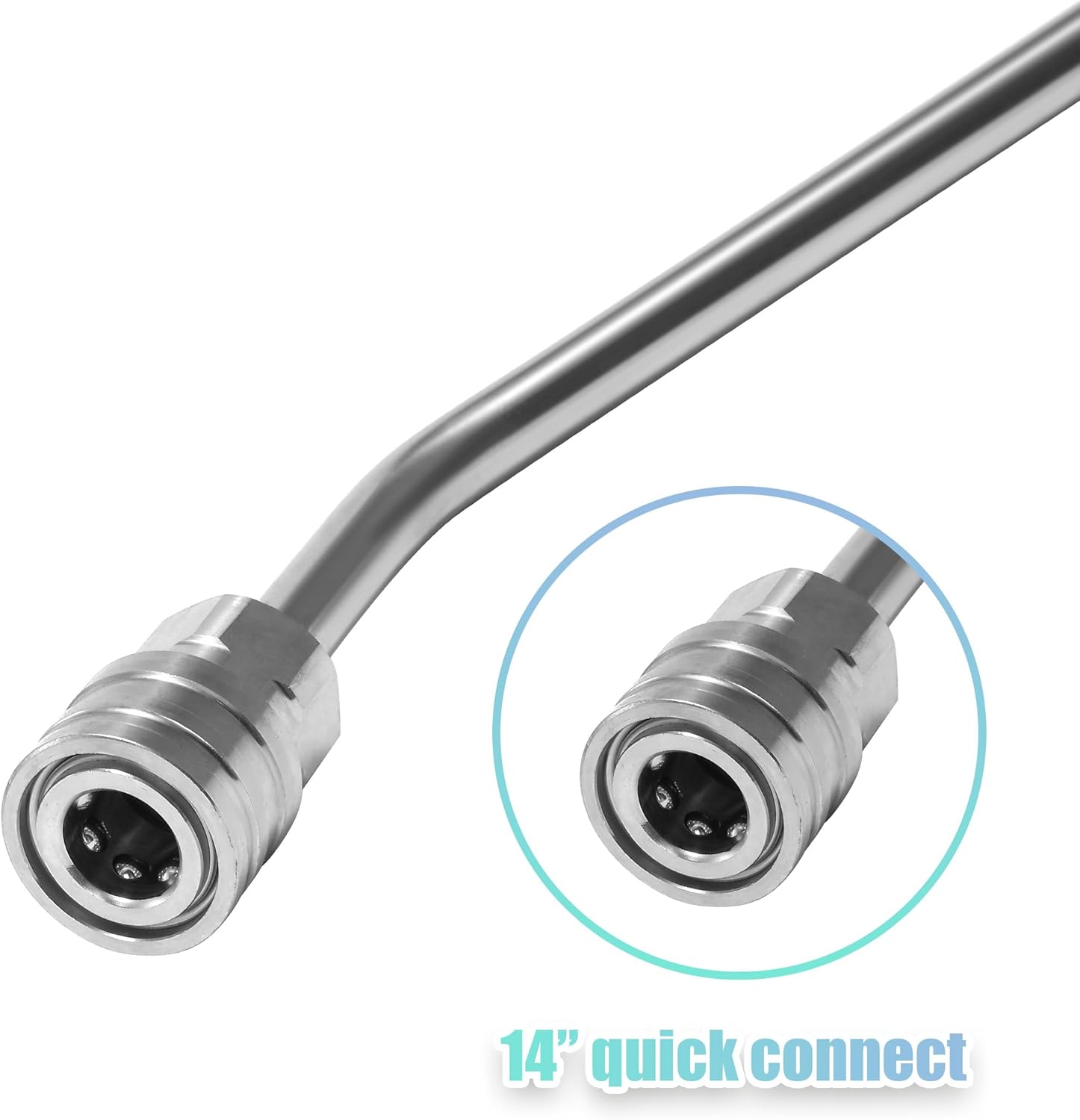 RIDGE WASHER Pressure Washer Gun 5000 PSI, Pressure Washer Extension Wand