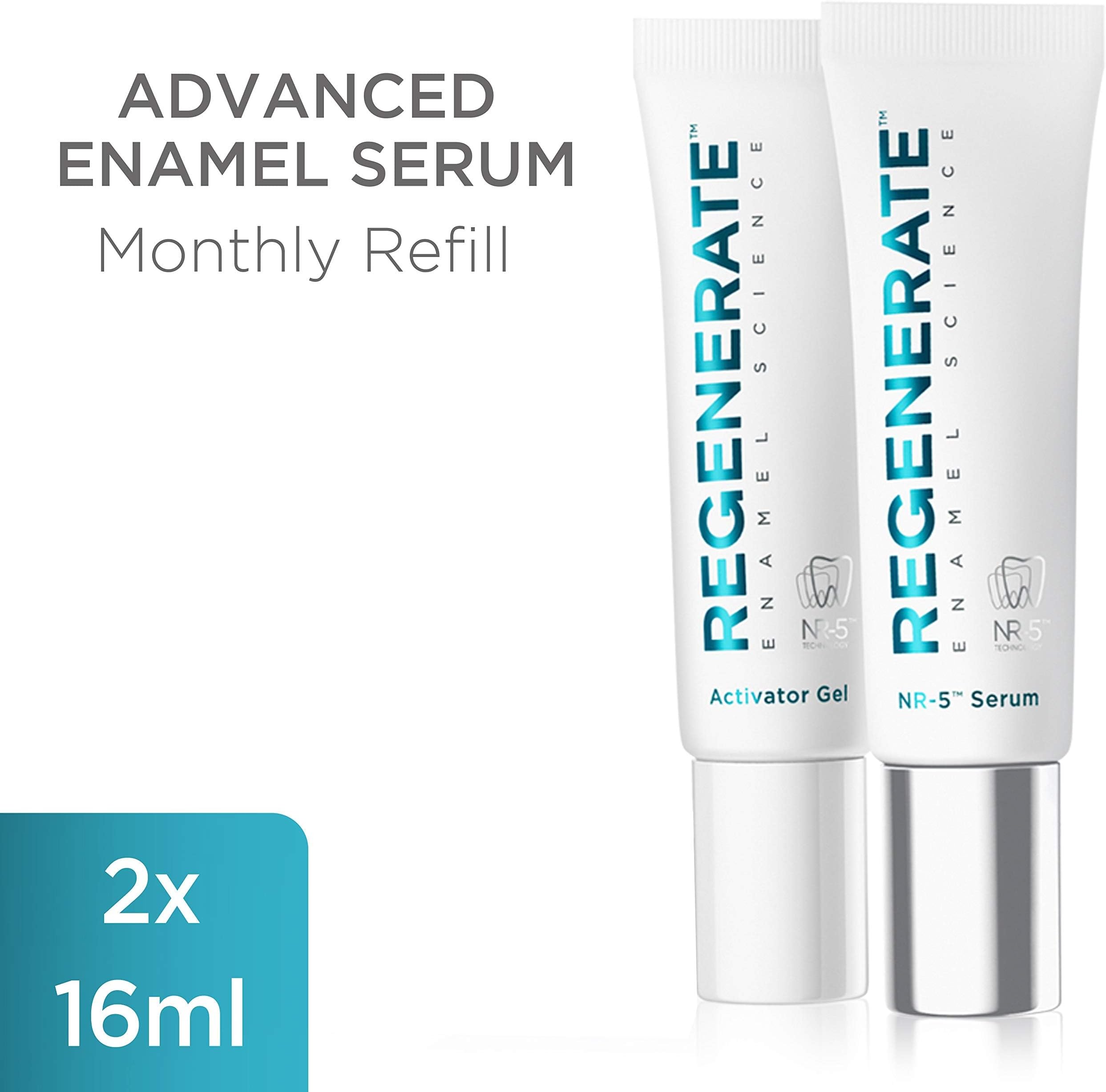 Regenerate Advanced Serum Monthly Refill boosting serum clinically proven to regenerate tooth enamel 2 x 16ml
